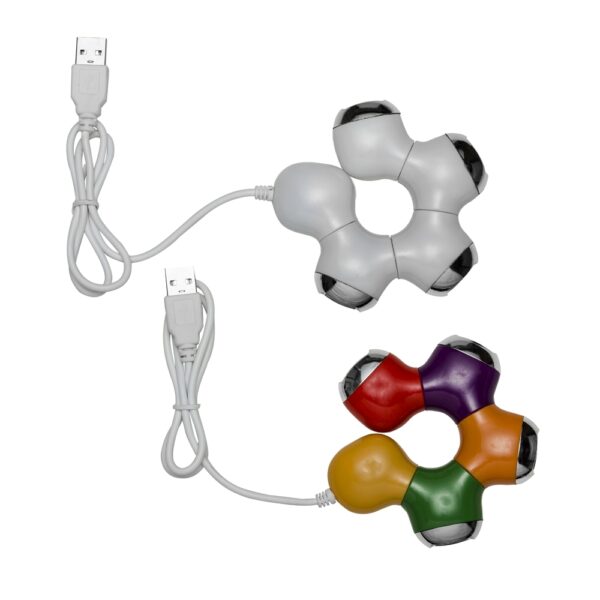 HUB USB 2.0 ESTRELA 4 PORTAS 12171