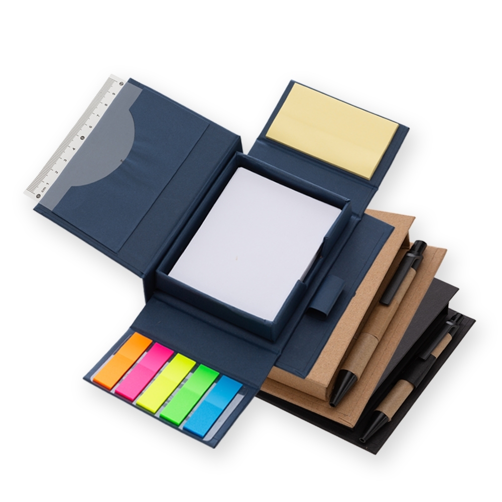 BLOCO DE ANOT. C/ AUTO-ADESIVO E CANETA 14228