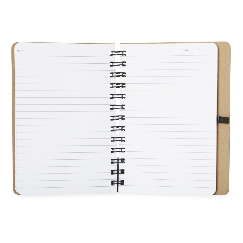 CADERNETA EM KRAFT COM PORTA CANETA 14838 - Imagem 3