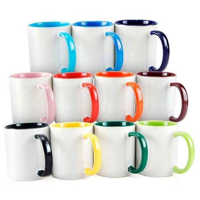 CANECA CERAMICA COLORIDA