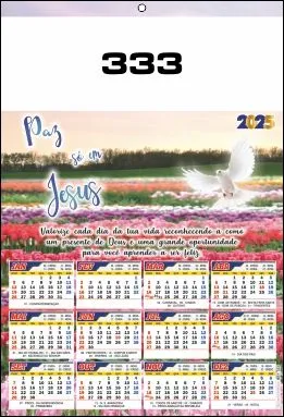 CALENDÁRIO 2025 SERIE 330 - Imagem 4