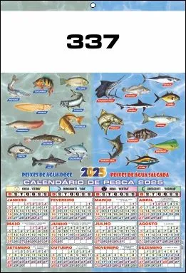CALENDÁRIO 2025 SERIE 330 - Imagem 8