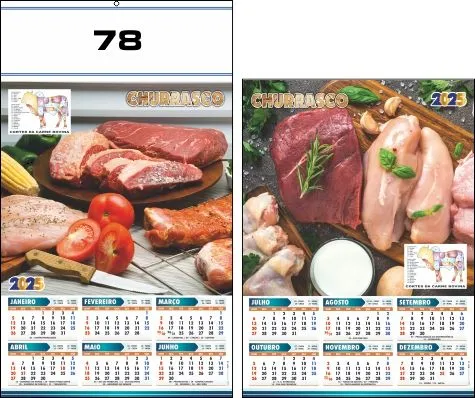 CALENDÁRIO 2025 SERIE 70 - Imagem 9
