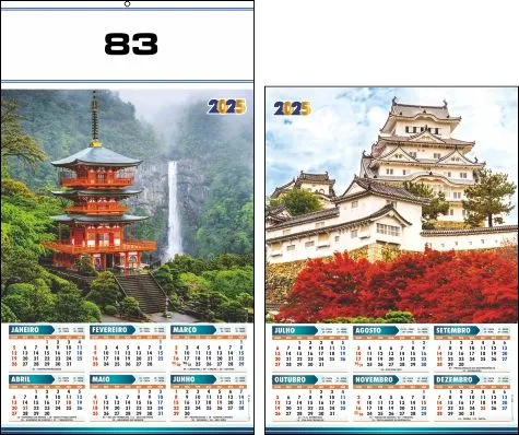 CALENDÁRIO 2025 SERIE 70 - Imagem 14