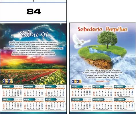 CALENDÁRIO 2025 SERIE 70 - Imagem 15