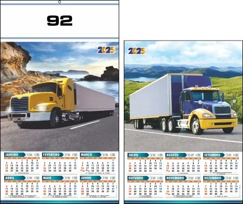 CALENDÁRIO 2025 SERIE 70 - Imagem 21